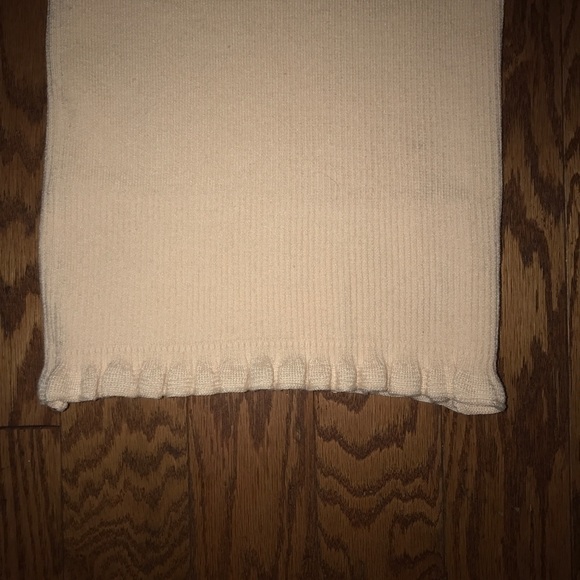 Cream Knit Mini Dress - Picture 7 of 8